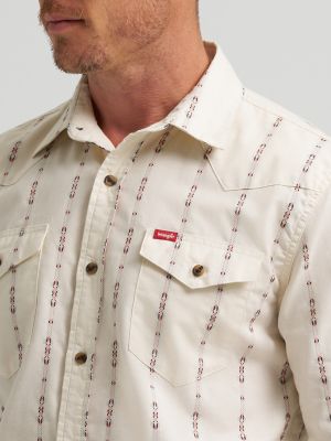 Men's Novelty Stripe Shirt in Southwest Stripe