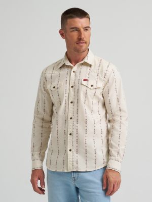 Men's Novelty Stripe Shirt from Wrangler - $24.99