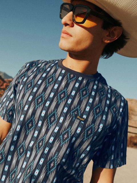 Мужские футболки Wrangler Chaco x Wrangler Printed Pocket Tee