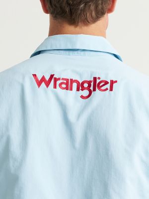 Wrangler&reg; x 250 Years of America Performance Shirt in Cerulean Blue