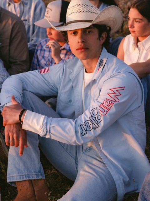 Мужские рубашки Wrangler x 250 Years of America Performance Shirt