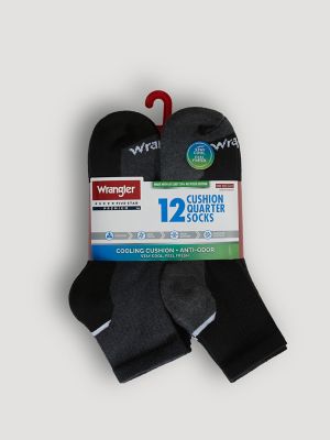 Men's Everyday Cotton Quarter Sock (12-Pack)