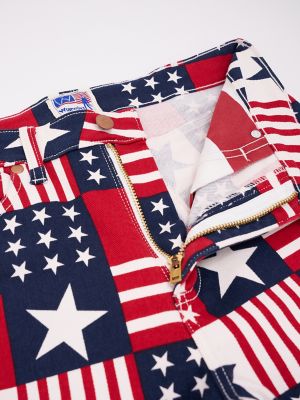 Wrangler&reg; x 250 Years of America Retro Bailey Flare Print Jean
