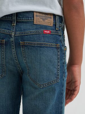 Boy's Bootcut Jean in Oak alternative view 3