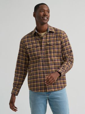Men's Flannel Plaid Shirt