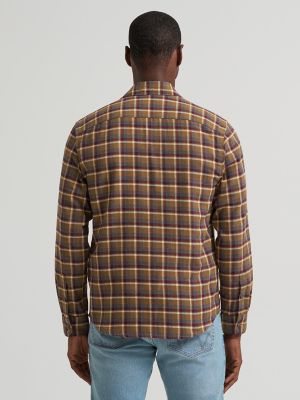 Men's Flannel Plaid Shirt