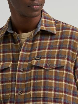 Men's Flannel Plaid Shirt