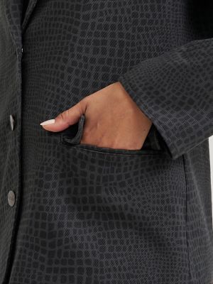 Women's Croc Print Blazer