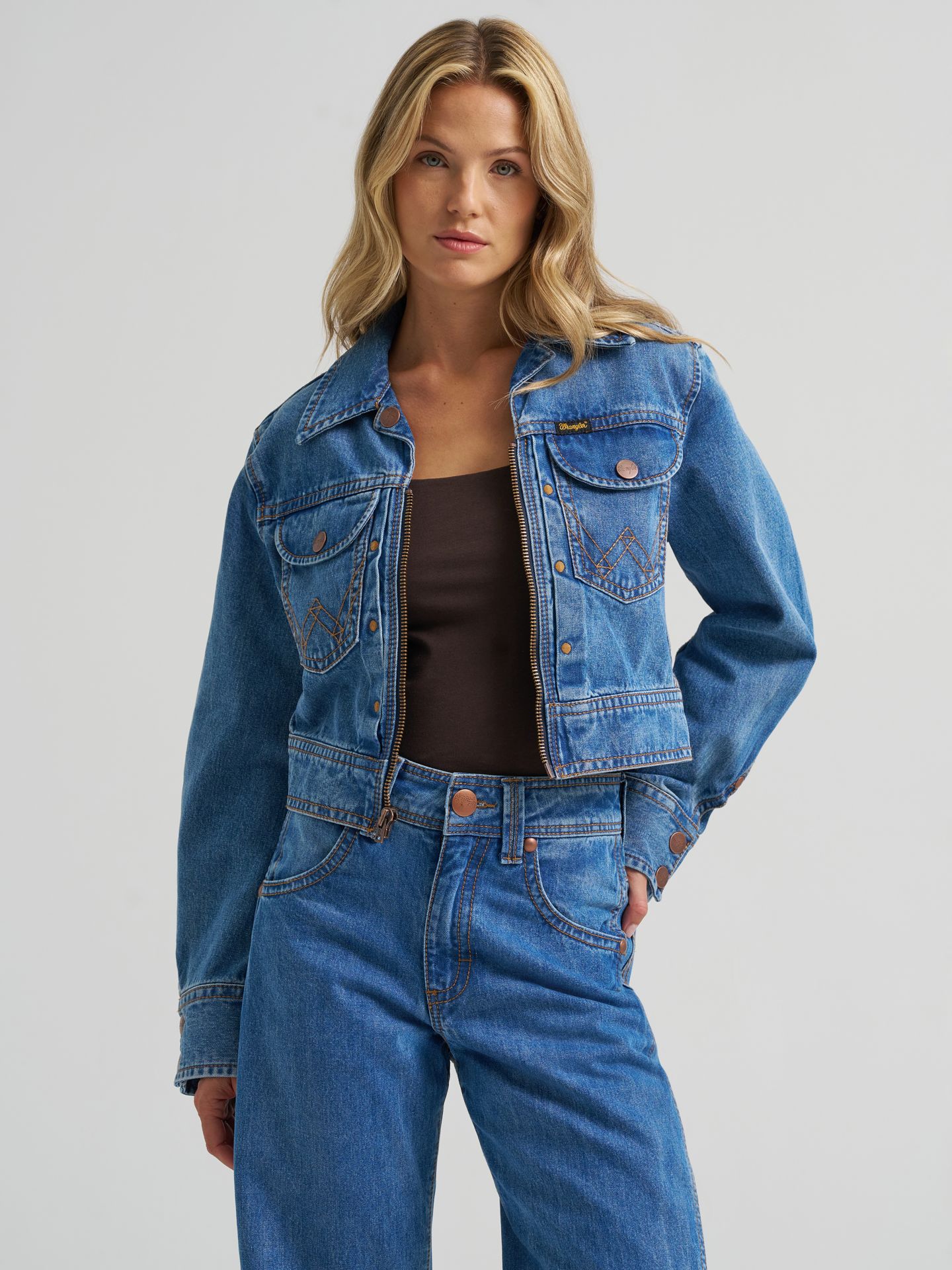 Женские куртки Super Wrangler® Jean, цвет: Cowboy Fade — фото 2