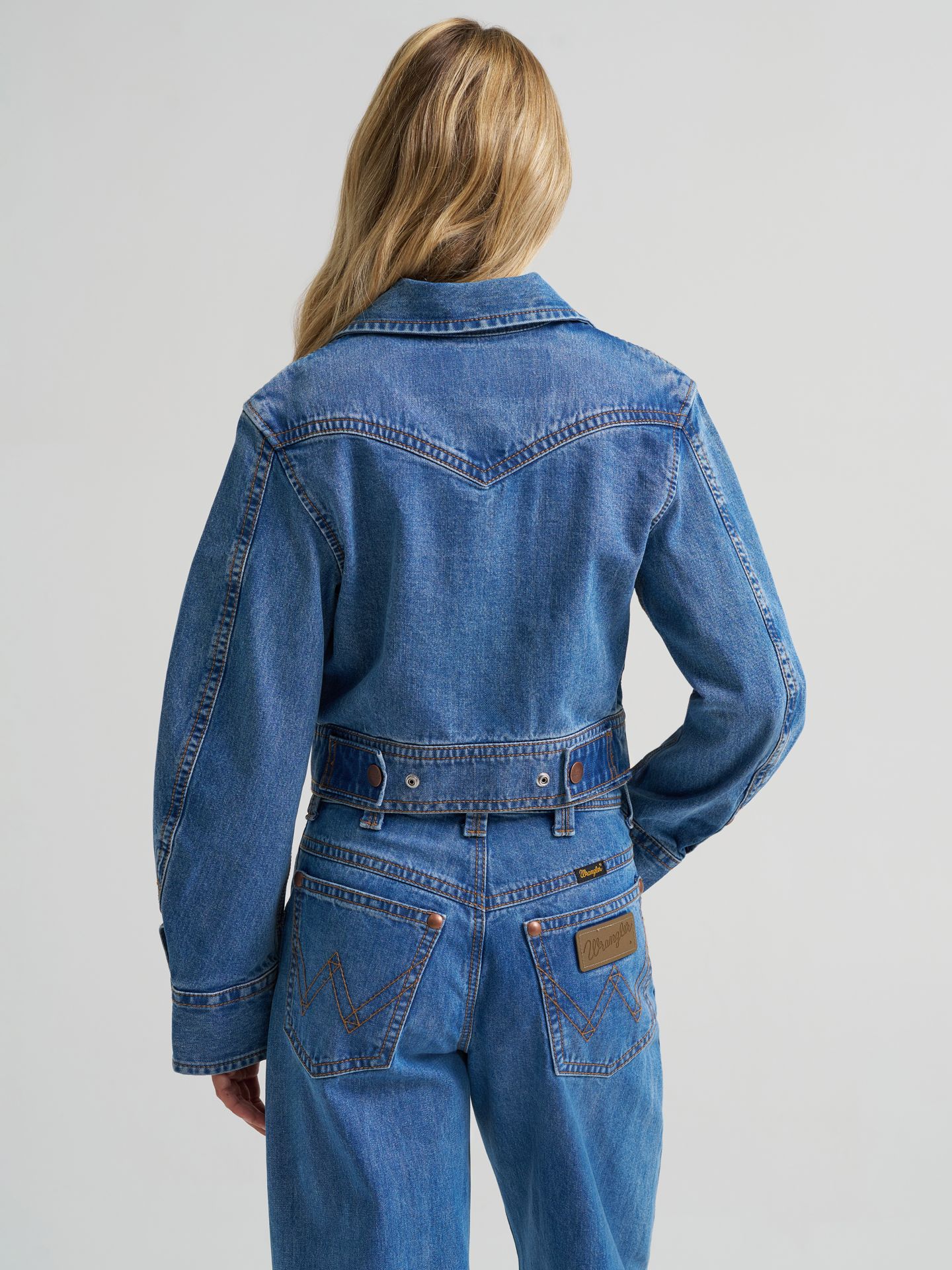 Женские куртки Super Wrangler® Jean, цвет: Cowboy Fade — фото 5