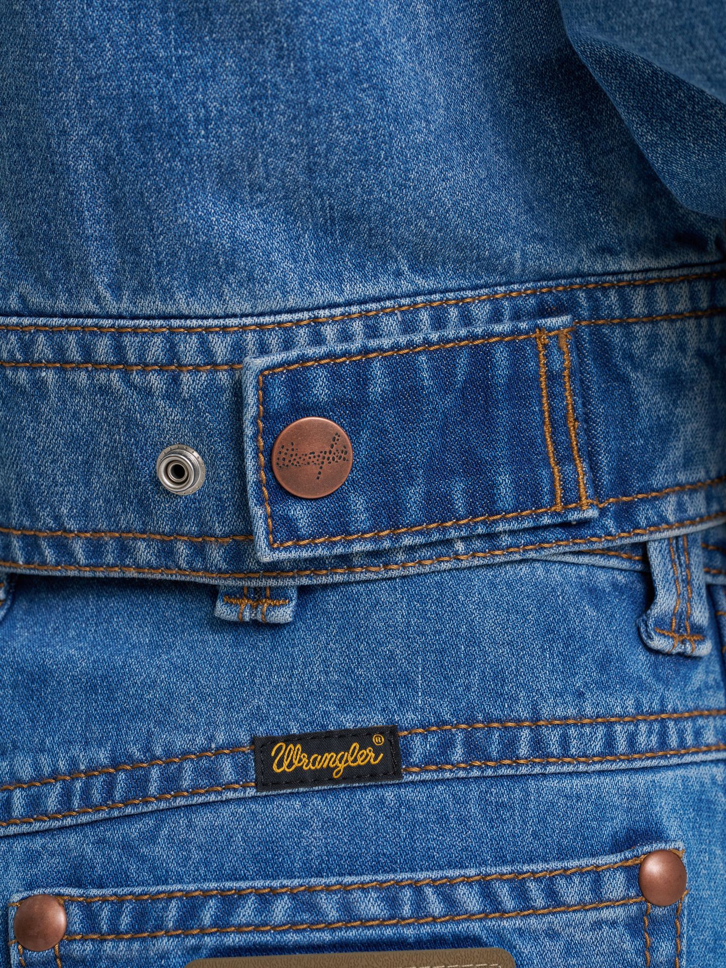 Женские куртки Super Wrangler® Jean, цвет: Cowboy Fade — фото 8