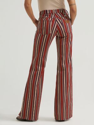 Women's Print 70's Flare Jean