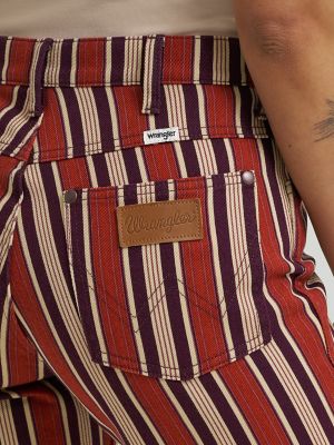 Women's Print 70's Flare Jean
