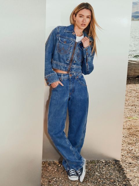 Женские джинсы Wrangler Women's Super Wrangler® Barrel Jean