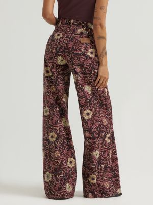Women's Canyon Floral Wide Leg Jean