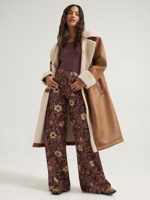 Women's Canyon Floral Wide Leg Jean
