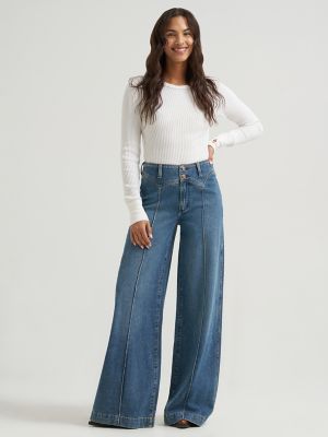 Women's Canyon Seam Wide Leg Jean