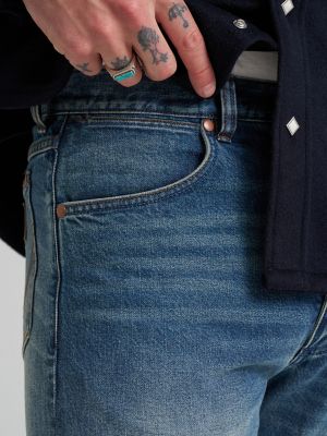 Wrangler&reg; Cowboy Cut&reg; Selvedge Blue Bell Jean in Ace