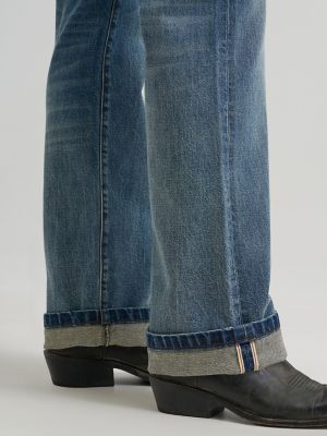 Wrangler&reg; Cowboy Cut&reg; Selvedge Blue Bell Jean in Ace