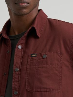 Men's Heavyweight Sherpa Lined Shirt Jacket