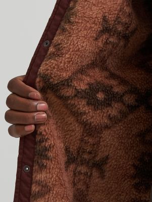 Men's Heavyweight Sherpa Lined Shirt Jacket