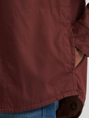 Men's Heavyweight Sherpa Lined Shirt Jacket