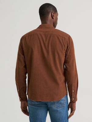 Men's Corduroy Solid Shirt