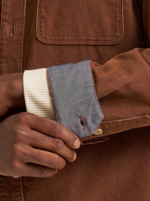 Men's Corduroy Solid Shirt