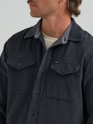 Men's Corduroy Solid Shirt