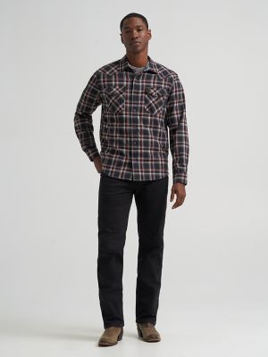 Wrangler Men's Broken Twill Plaid Shirt — фото 2