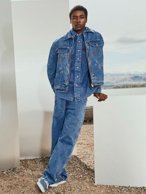 Мужские джинсы Wrangler Men's Super Wrangler® Loose Straight Jean