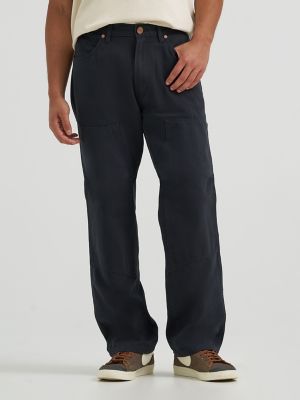 Men&rsquo;s Double Knee Carpenter Pant in Jet Black