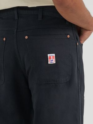 Men&rsquo;s Double Knee Carpenter Pant in Jet Black