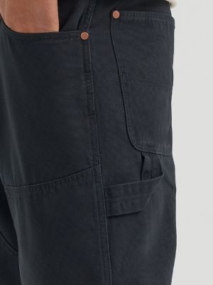 Men&rsquo;s Double Knee Carpenter Pant in Jet Black