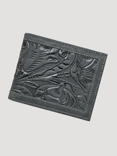 Мужские кошельки Wrangler Texas Rose Leather Trim Bifold Wallet