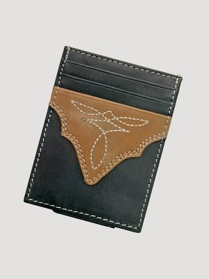 Boot Stitch Magnetic Money Clip