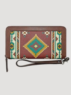 Southwest Print Wristlet