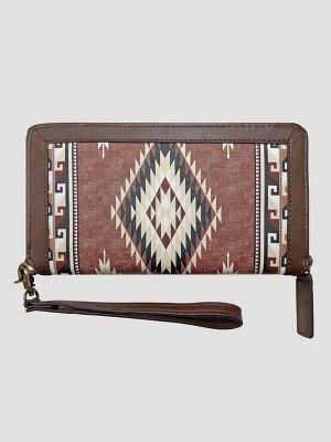 Southwest Print Wristlet