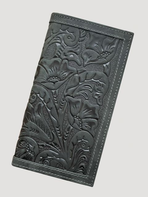 Женский чековый кошелёк Wrangler Texas Rose с кожаной отделкой