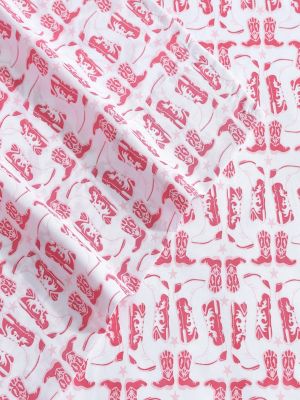 Wrangler Patterned King Sheet Set