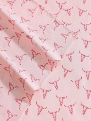 Wrangler Patterned Twin Sheet Set