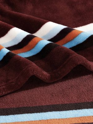 Wrangler Western Saddle Stripe King Blanket