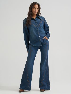Women's Tess Dramatic Collar Shirt