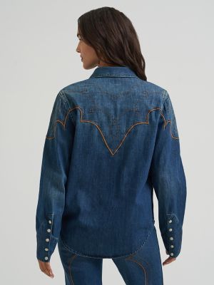 Women's Tess Dramatic Collar Shirt