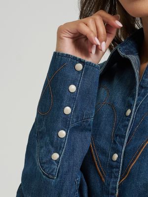 Women's Tess Dramatic Collar Shirt