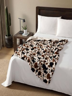 Wrangler Homestead Plush Printed Throw 