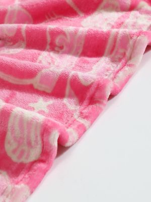 Wrangler Western Plush Printed Throw