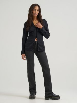 Women's Cinched Waist Top