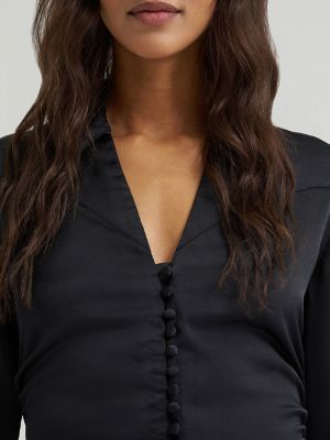 Women's Cinched Waist Top
