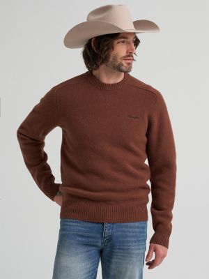 Men's Wool Crewneck Sweater